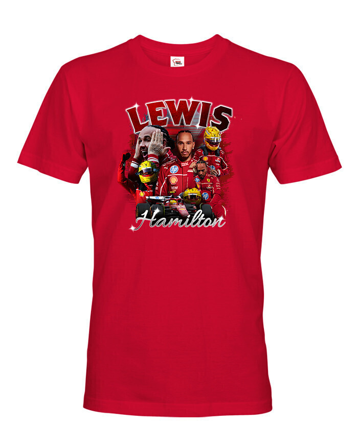 Pánske tričko F1 - Lewis Hamilton