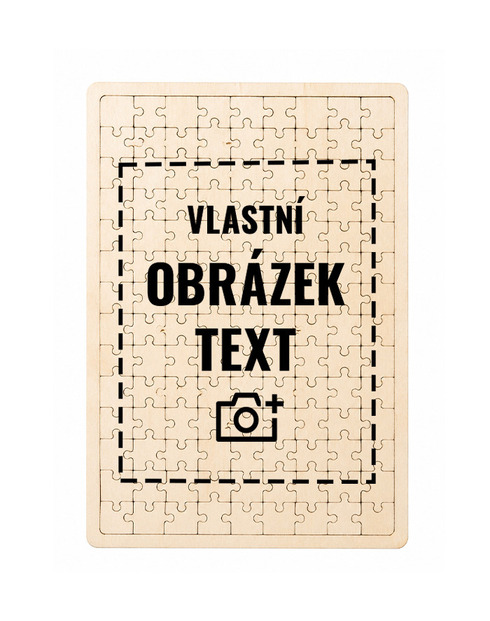 Puzzle s vlastní fotkou A4 na ležato