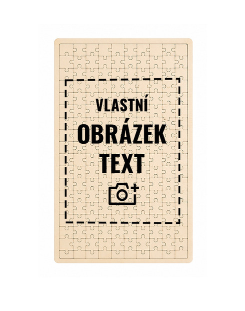 Puzzle s vlastní fotkou A4 na ležato