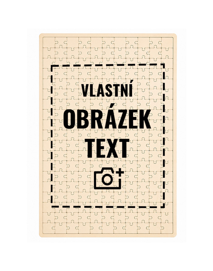 Puzzle s vlastní fotkou A4 na ležato