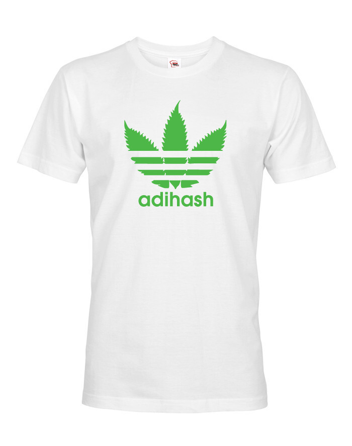 Pánské tričko s marihuanou Adihash