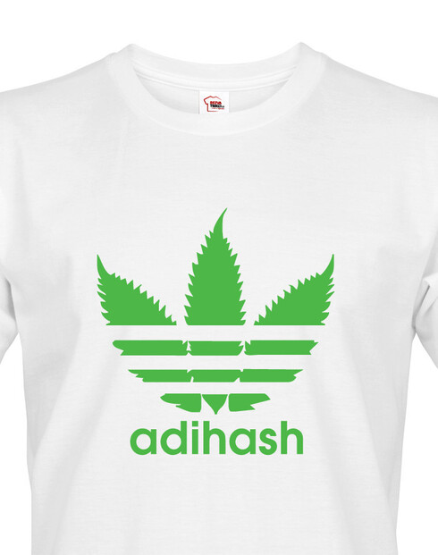 Pánské tričko s marihuanou Adihash