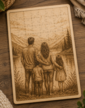 Puzzle s vlastní fotkou A4 na ležato