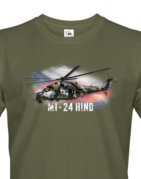 Pánske tričko Mi-24 HIND