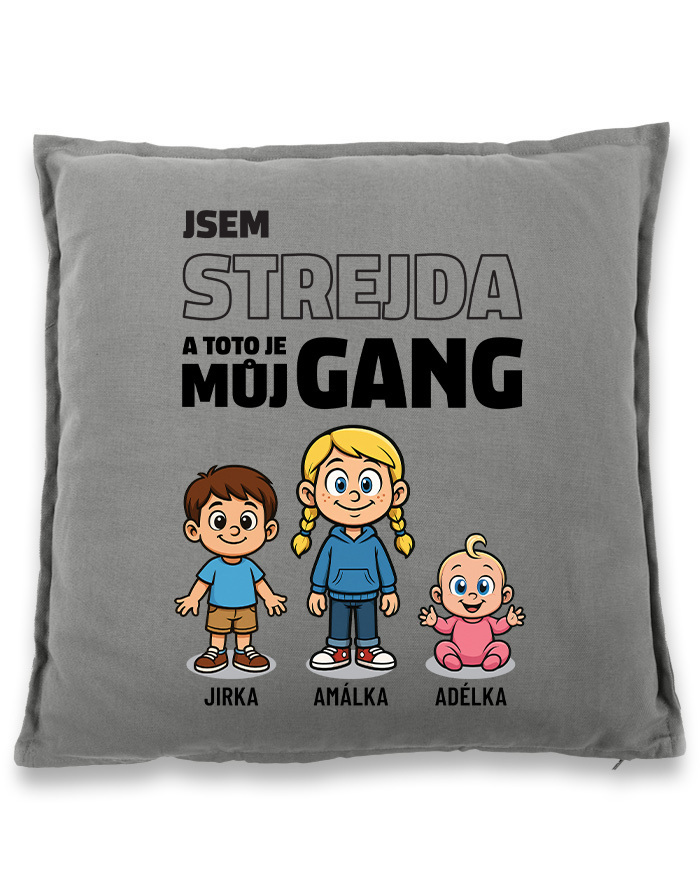 Vankúš Som strýko a toto je moj gang