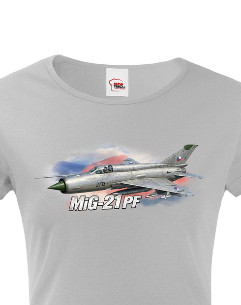 Dámské tričko MIG-21 PF