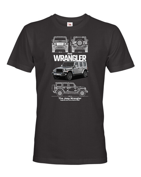 Pánské tričko Jeep Wrangler