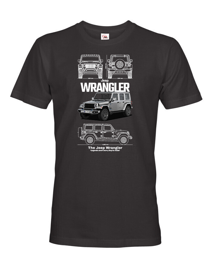 Pánské tričko Jeep Wrangler