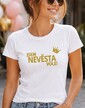 Dámske tričko Som nevesta, vole!