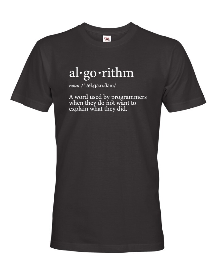 Pánske tričko Algorithm