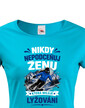 Dámske tričko lyžiar
