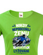 Dámske tričko lyžiar