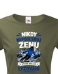 Dámske tričko lyžiar