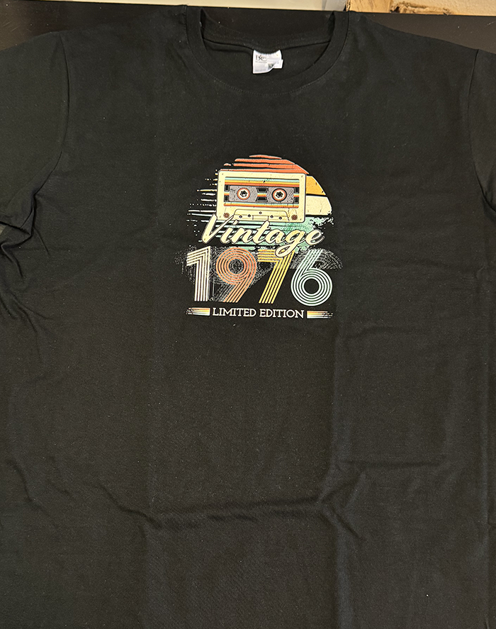 Pánske tričko k narodeninám - Vintage all original parts