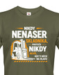 Pánsko tričko - Nikdy nenaser skladníka