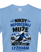 Pánske tričko lyžiar