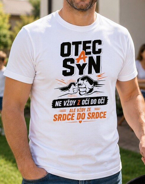 Tričko pre oteckov, Otec a syn vždy zo srdca do srdca