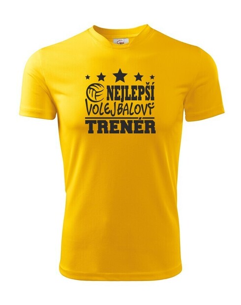 Pánske tričko Najlepší volejbalový tréner