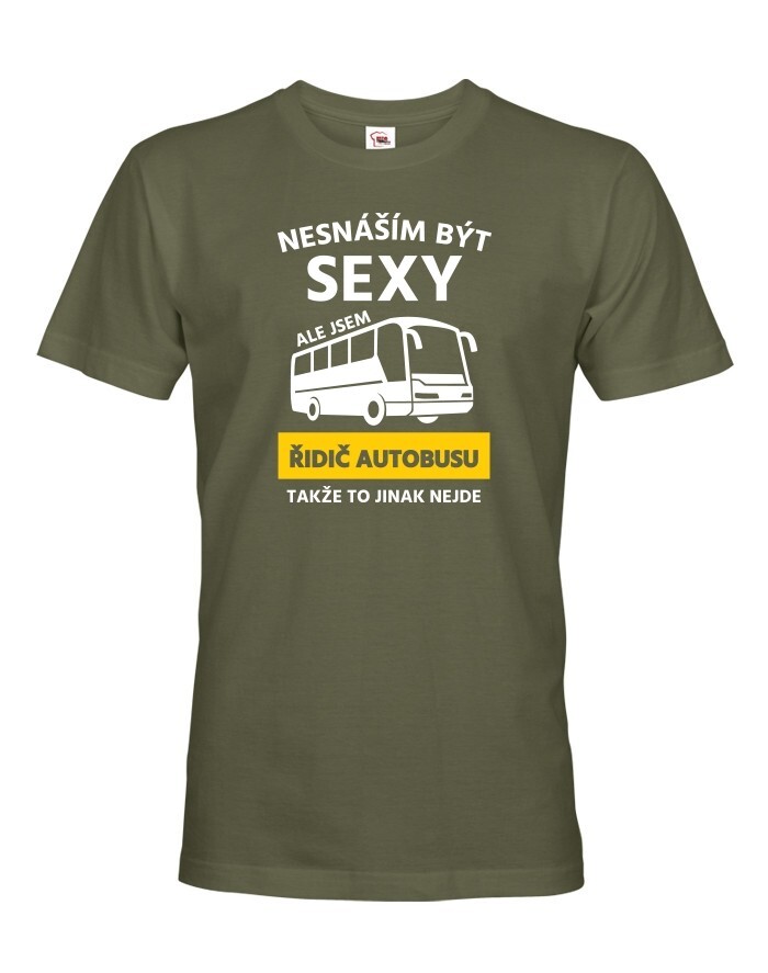 Pánske tričko Sexi šofér autobusu 2