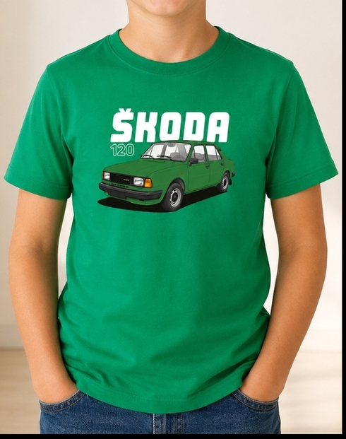 Detské tričko Škoda 120 - Motiv 2