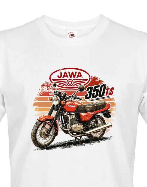 Pánské tričko JAWA 350 TS