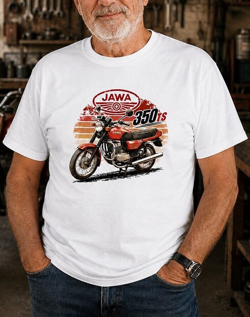Pánské tričko JAWA 350 TS