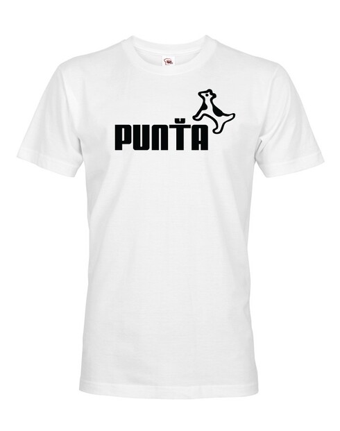Pánske tričko s vtipnou potlačou Punťo