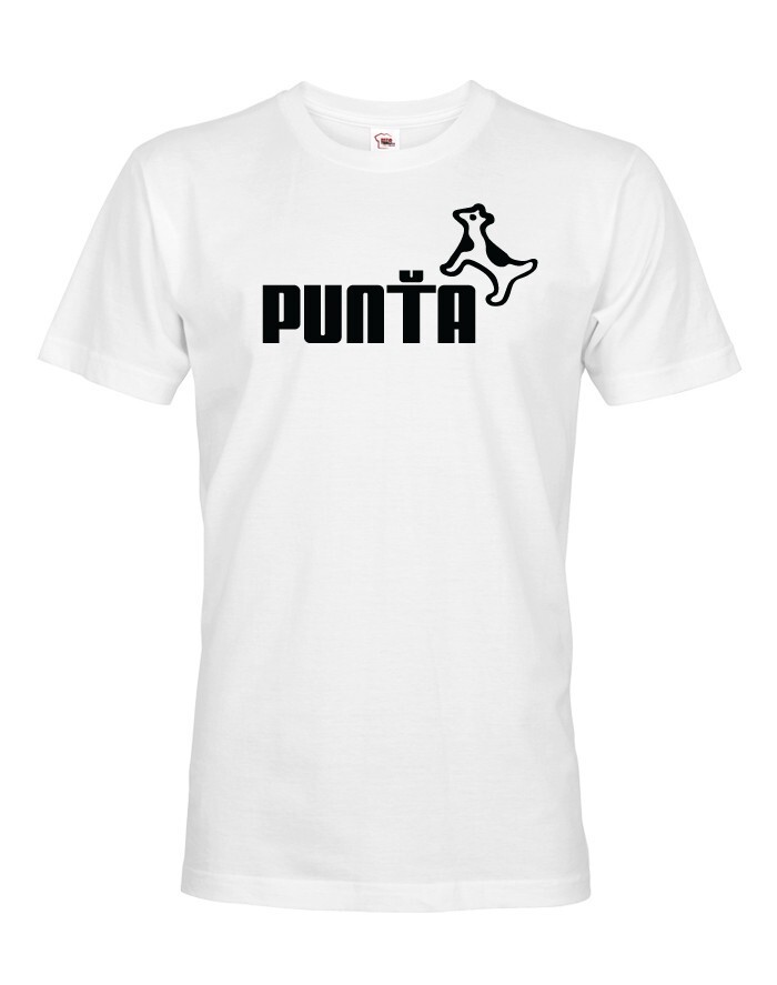 Pánske tričko s vtipnou potlačou Punťo