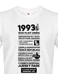 Pánské tričko narozeninové noviny 1993