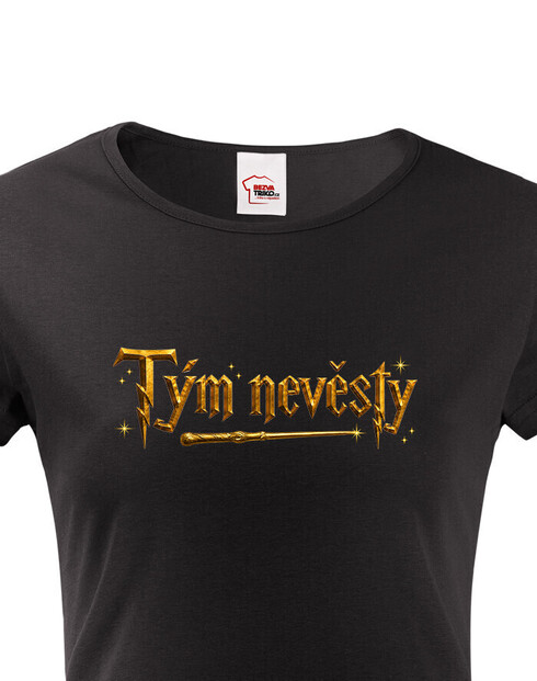 Dámske tričko na rozlúčku Tím nevesty – Čarodejnícky motív