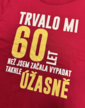Dámske tričko k 60. narodeninám