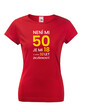 Dámske tričko k 50. narodeninám
