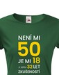 Dámske tričko k 50. narodeninám