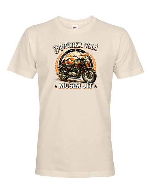 Pánske tričko Motorka volá