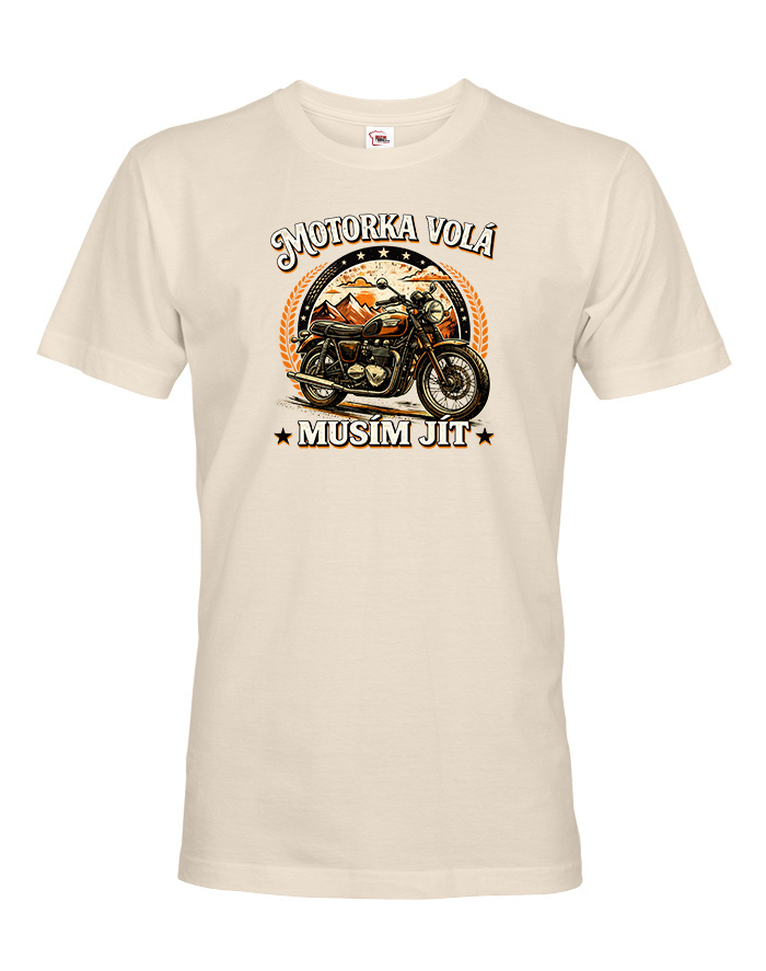Pánske tričko Motorka volá