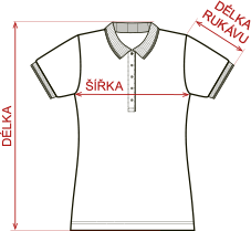 Dámska polokošeľa