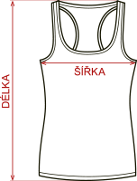 Dámske športové tielka